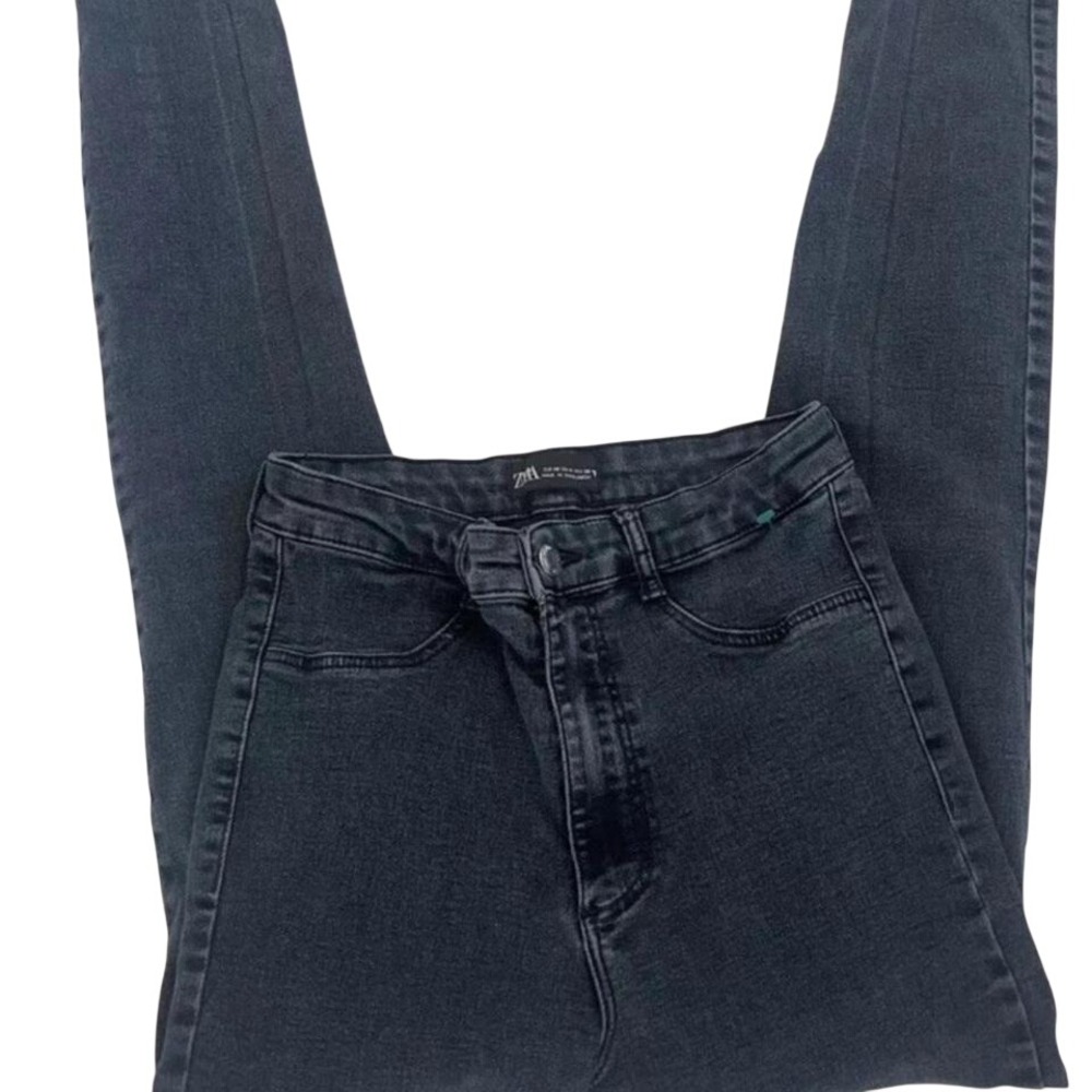 ZARA Women's High Rise Skinny Jeans Dark Wash Size 6‎